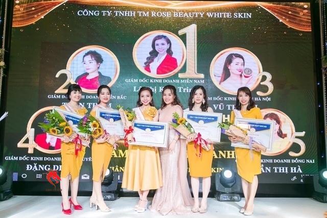 Lễ bổ nhiệm Giám đốc kinh doanh công ty TNHH TM Rose Beauty White Skin
