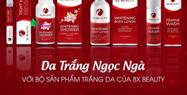 8xBeauty mang lại cho bạn làn da mịn màng, trắng không tì vết