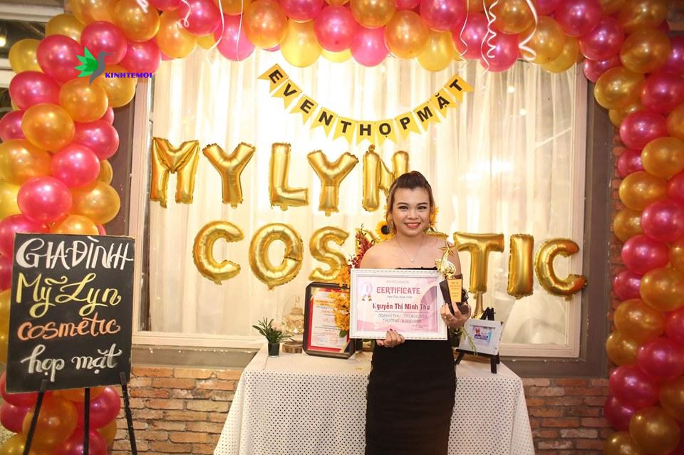 Những giải thưởng quý giá mà cô nhận được trong kinh doanh.