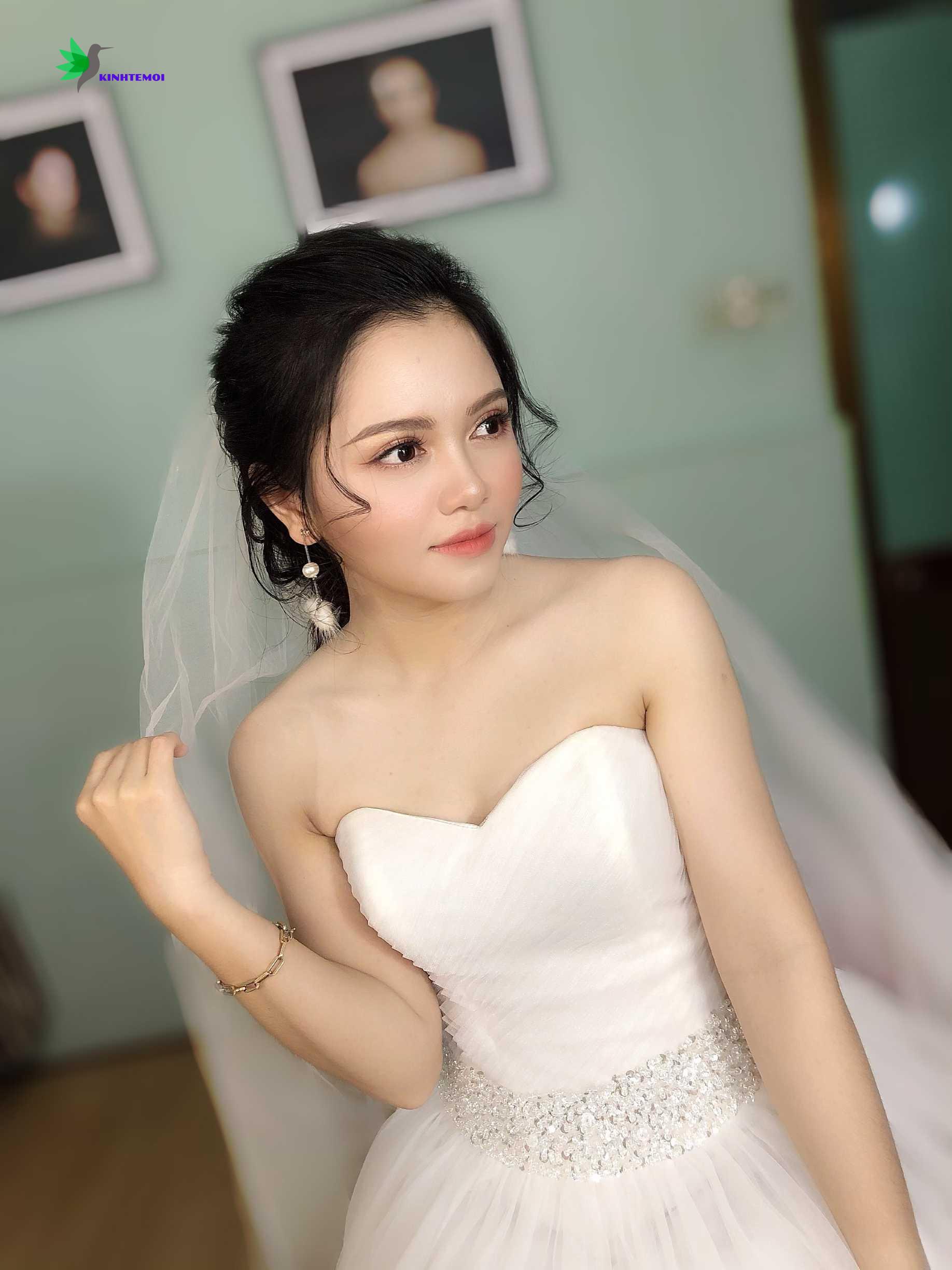 Mẫu make up mà Thu Hiền đã thực hiện.