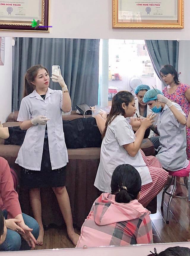 Trung tâm của Trang lúc nào cũng đông khách, có tiếng gần xa