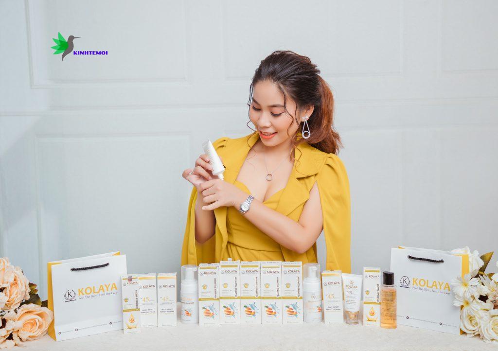 thương hiệu mỹ phẩm Kolaya Huỳnh Cẩm Vân - Người sáng lập thương hiệu mỹ phẩm Kolaya