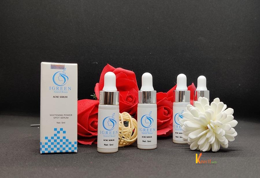 Acne Serum IGREEN - Sản phẩm lành tính được Bệnh viện da liễu khuyên dùng