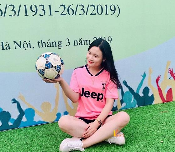 Phương Thảo tích cực tham gia hoạt động thể thao