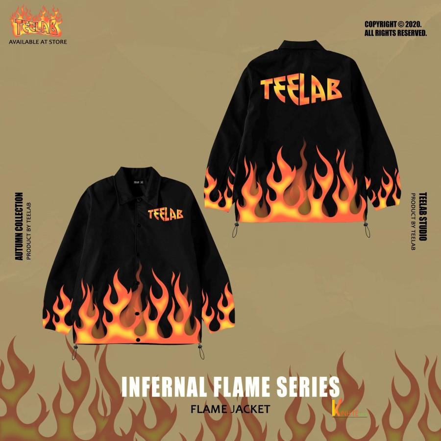 Jacket TEELAB Red Flame