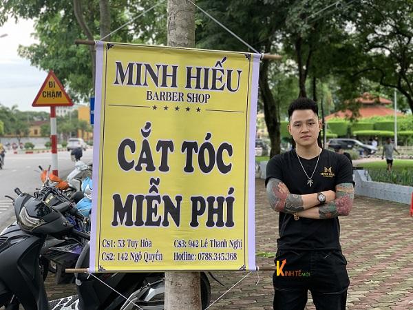 Người sáng lập Minh Hiếu Barbershop