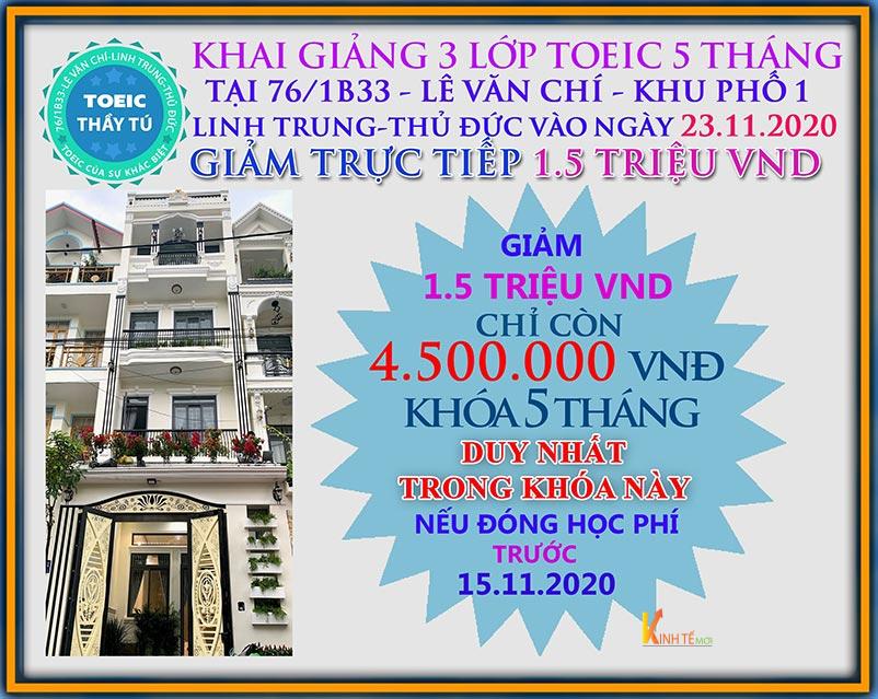 Học phí ưu đãi đang chờ bạn