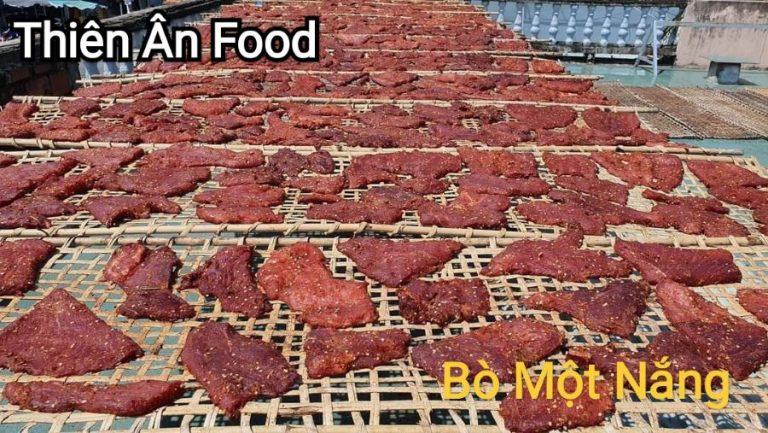 Giải mã sức hấp dẫn của món bò một nắng Thiên Ân