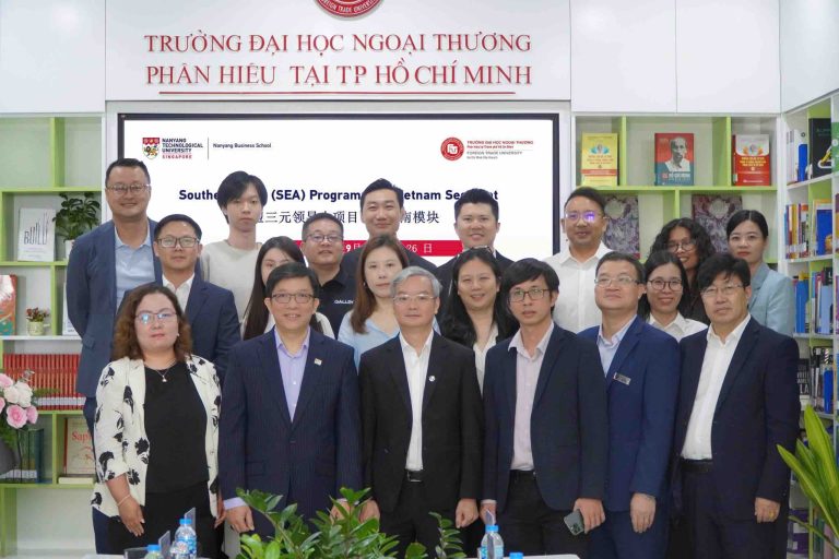 Phân hiệu Trường Đại học Ngoại thương tại TP. Hồ Chí Minh và Đại học Công nghệ Nanyang, Singapore: Khởi động “Sea Leadership Programme 2026” – Kết nối dòng vốn và đối thoại chiến lược